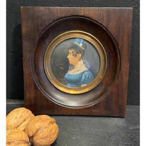 Miniature, Portrait Of Woman