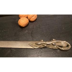 Silver Bronze Paper Cutter