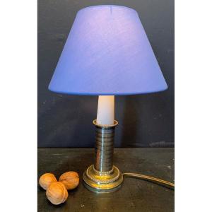 Small Candlestick Mounted In Lamp