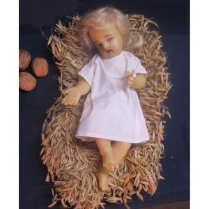 Jesus From Wax Nativity Scene