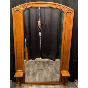 Nancy School Fireplace Mirror
