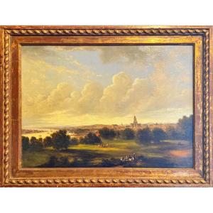 Table, Painting Signed Pr Klein