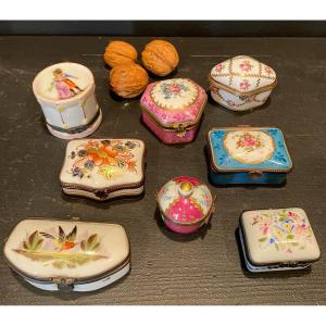 Collection Of Eight Small Boxes