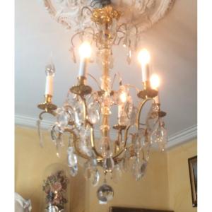 Gilt Bronze Chandelier