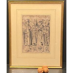 17th Century Engraving, Ludwig II Der Stenge,