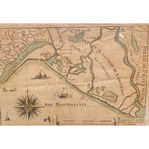Map XVIII°, The Captaincy E Narbonne