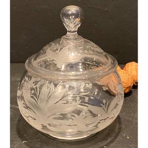 Art Nouveau Crystal Candy Box