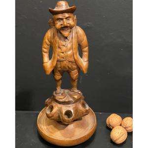 Carved Wooden Statuette