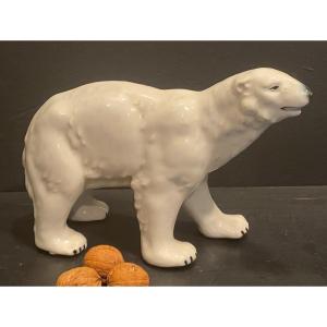 White Earthenware Bear