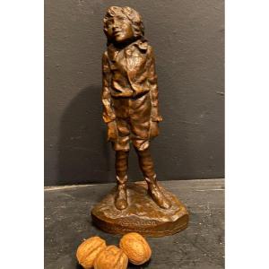 Bronze Statue Of Georges Dubois, The Recitation
