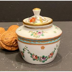 Porcelain Inkwell Signed Samson