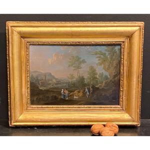 Painting, Painting On Wood 17th Century