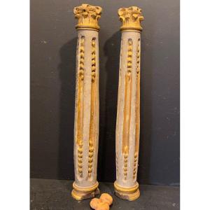 Pair Of 18th Century Columns