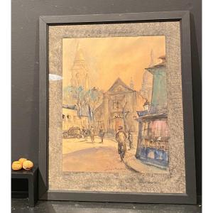 Painting, Watercolor Signed Georges Rouault