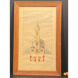 Drawing, Church Of Jarville