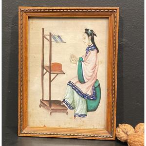 Gouache On Rice Paper