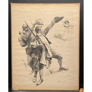 Friant, Countersigned Poster