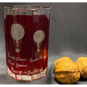 Commemorative Glass, Gravis And Friant