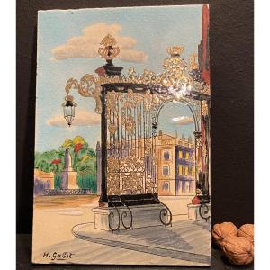 Stanislas Square, Longwy Plaque