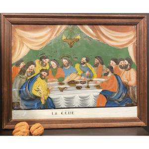The Last Supper Fixed Under Glass