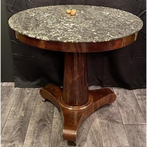 Empire Mahogany Pedestal Table