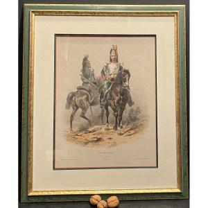 19th Century Colored Lithograph