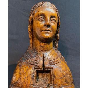 Statue Of Saint Madeleine, 17th Century.