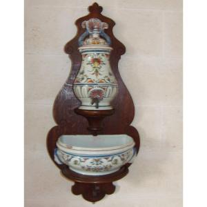 18th Century Earthenware Fountain