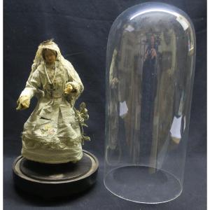 Virgin Dressed In Wax, 18th Century