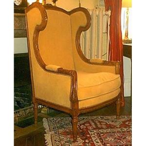 Louis XVI Style Bergère With Ears