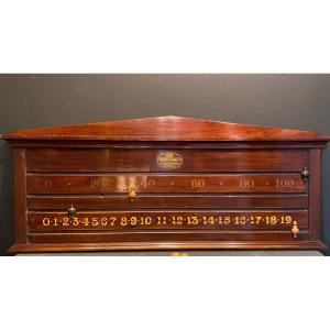 Point Counter In Mahogany