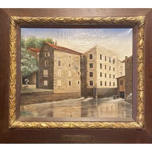Painting Of Mills In Tomblaine