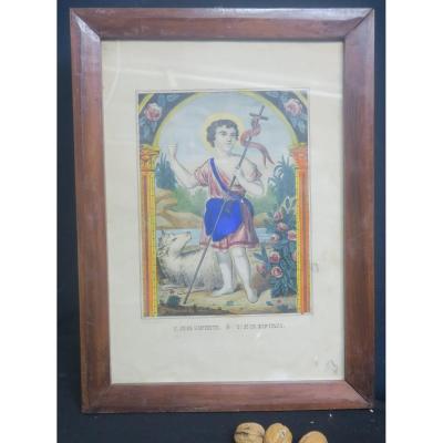 Lithography Of Saint John The Baptist