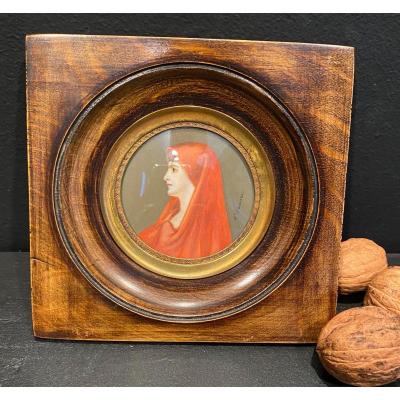 Miniature, Portrait Of Woman