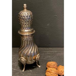 Suaupoudreuse, Sucrier En Métal Argenté