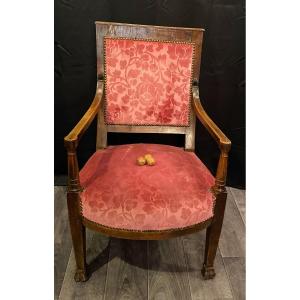 Directoire Armchair In Fruit Wood
