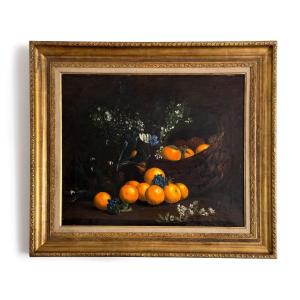 Still Life With Oranges - Eleanor Susannah Wood (1857-1936)
