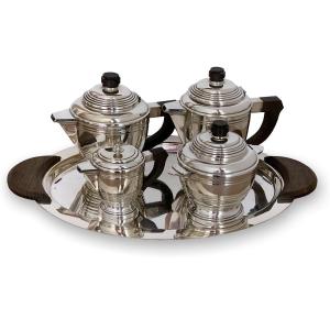Art Deco Silver-plated Tea And Coffee Service – Noël Collet (circa 1930)
