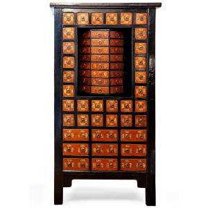 Chinese Apothecary Cabinet With 101 Drawers - "the Cabinet With A Hundred Eyes" 