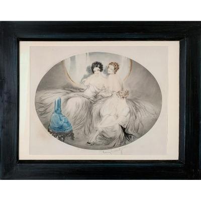 Les Trois Amis - Louis Icart (1888 - 1950)