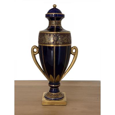 Art Deco Vase - Pinon-heuzé In Tours (circa 1930) - With Its Lid
