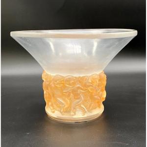 A Farandole Vase By R.lalique