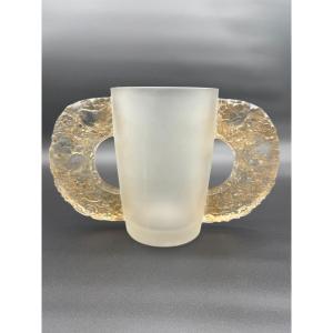 A Petrarch Vase By R.lalique 