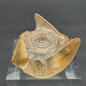 A Butterfly Inkwell By R. Lalique 