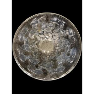 A Cyprins Bowl By R.lalique