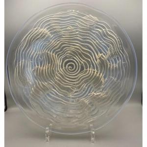 A Dish Dolphins By R.lalique.