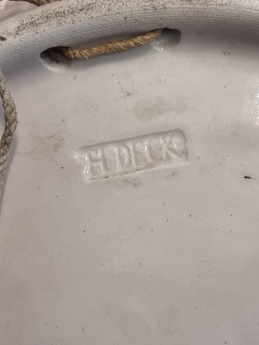 PIATTO IN CERAMICA - XIX secolo - THEODORE DECK (1823-1891)-photo-3