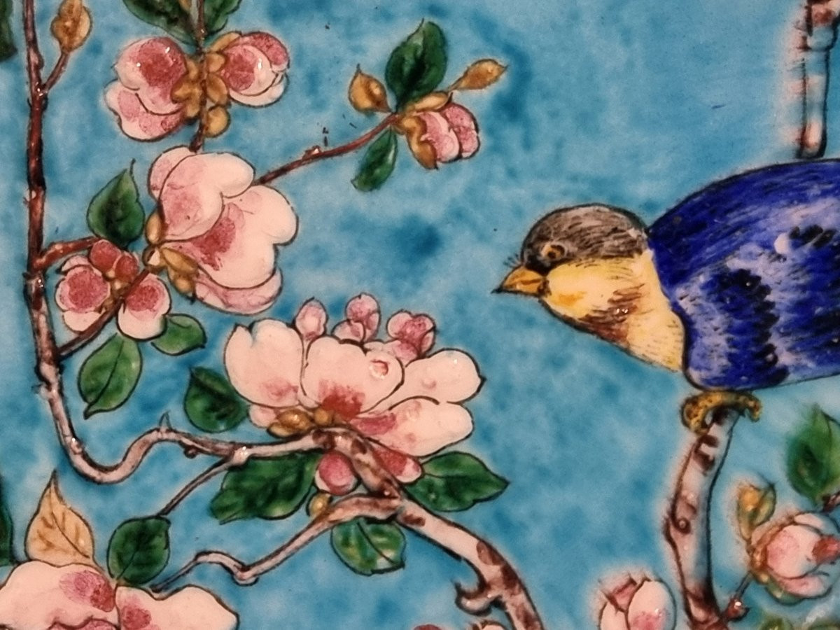 PIATTO IN CERAMICA - XIX secolo - THEODORE DECK (1823-1891)-photo-4