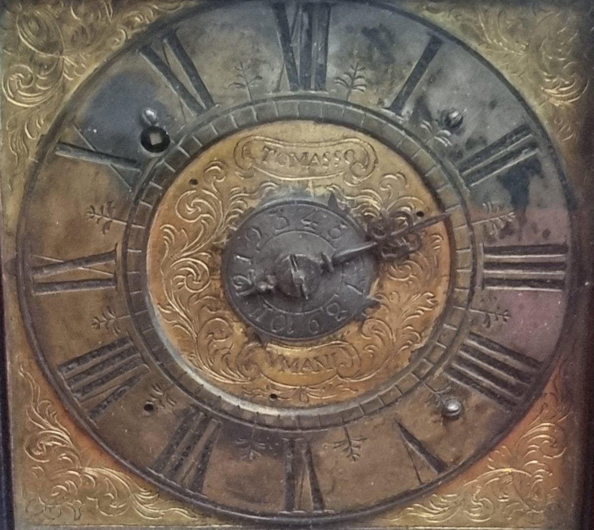 OROLOGIO DA TAVOLO - XVII SECOLO - FIRMATO-photo-2