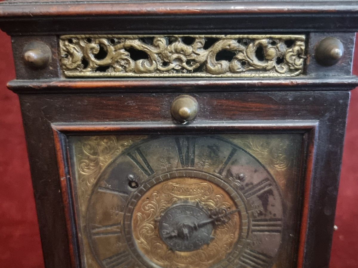 OROLOGIO DA TAVOLO - XVII SECOLO - FIRMATO-photo-4